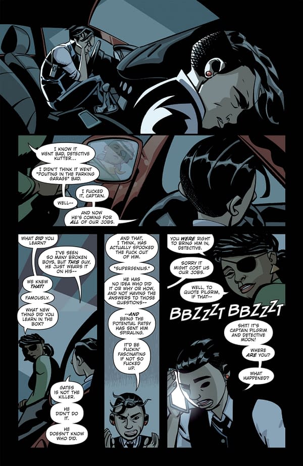 Interior preview page from POWERS 25 #7 JOSH REED COVER