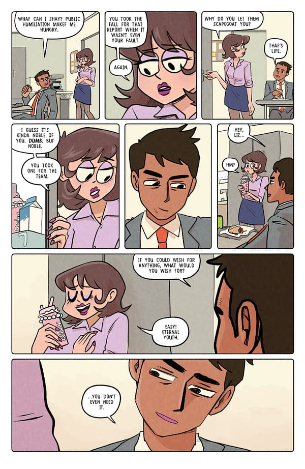 Interior preview page from TOUCHED BY A DEMON #3 KRISTEN GUDSNUK COVER