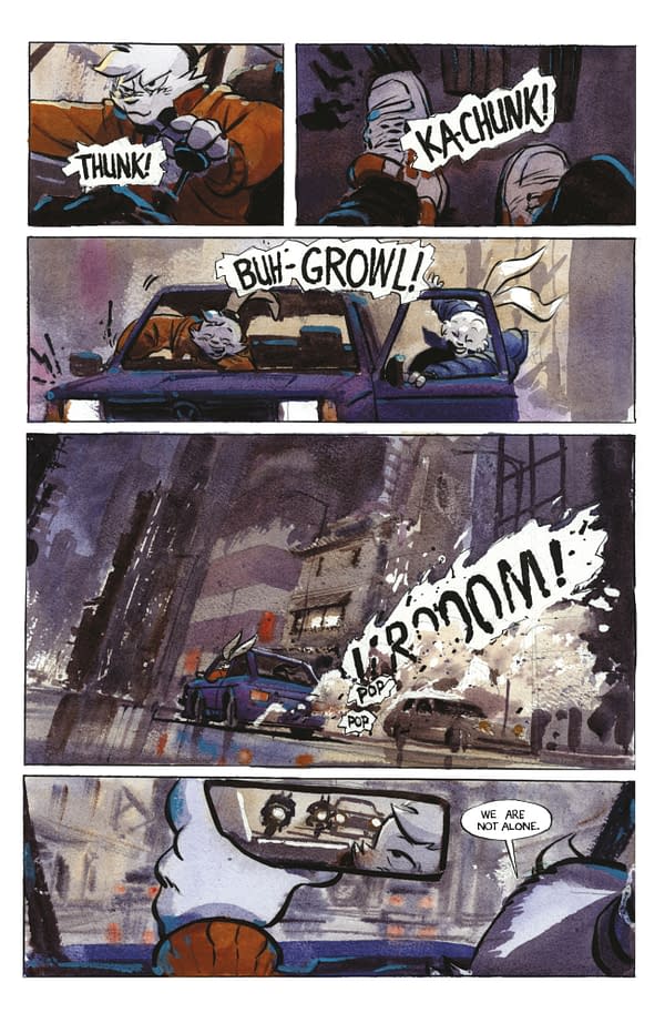 Interior preview page from USAGI YOJIMBO: KAITō '84 #1 JARED CULLUM COVER