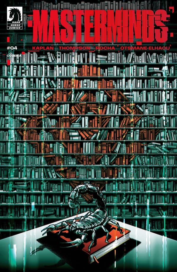 Cover image for MASTERMINDS #4 HASSAN OTSMANE-ELHAOU COVER