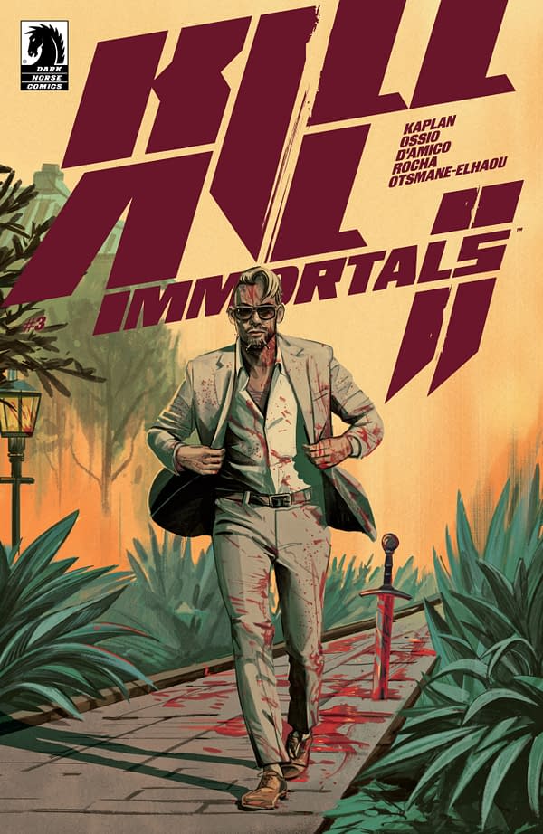 Cover image for KILL ALL IMMORTALS II #3 HASSAN OTSMANE-ELHAOU COVER