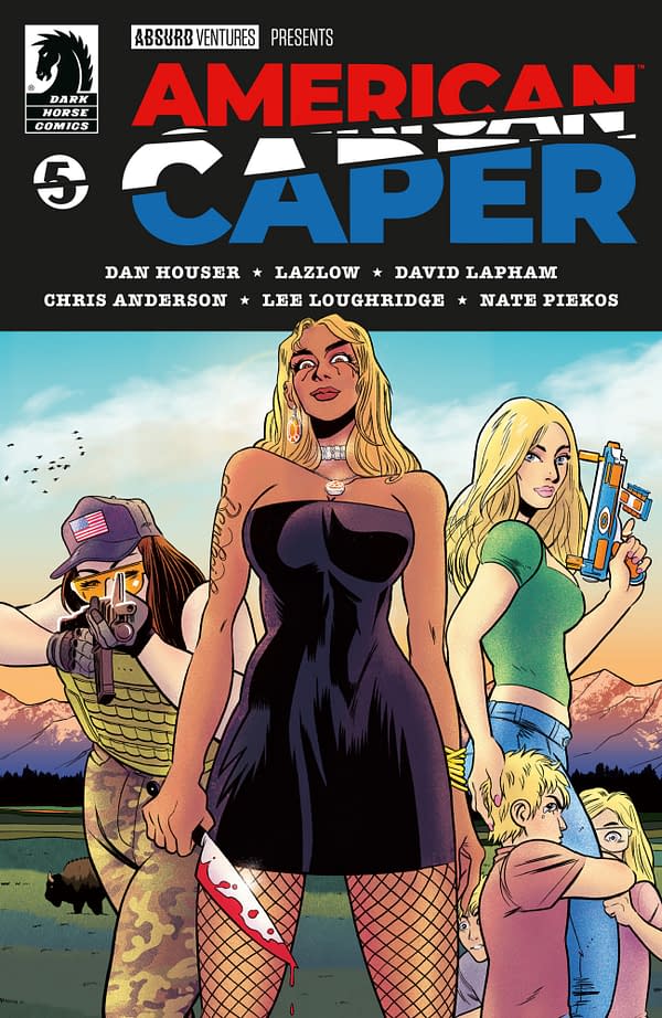 Cover image for AMERICAN CAPER #5 LEE LOUGHRIDGE COVER