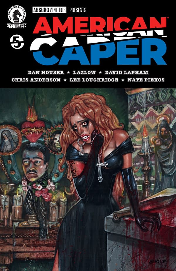 Cover image for American Caper #5 (CVR B) (Simon Bisley)