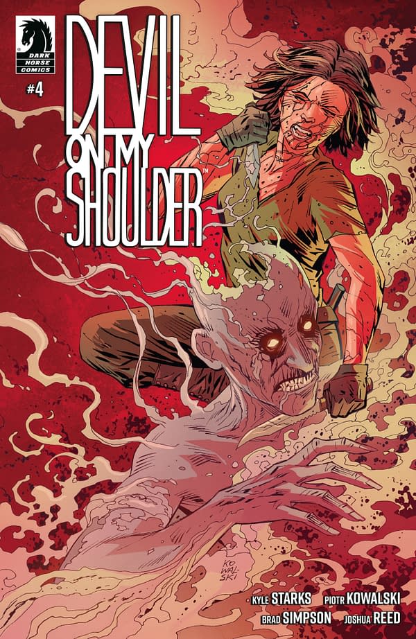 Cover image for DEVIL ON MY SHOULDER #4 JOSH REED COVER