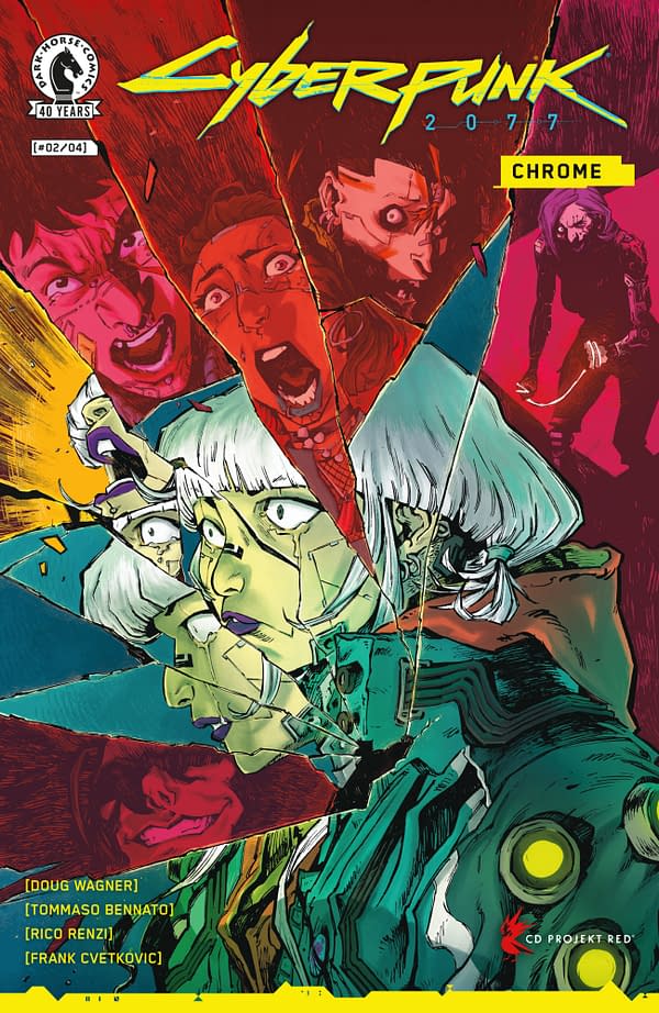 Cover image for CYBERPUNK 2077: CHROME #2 FRANK CVETKOVIC COVER