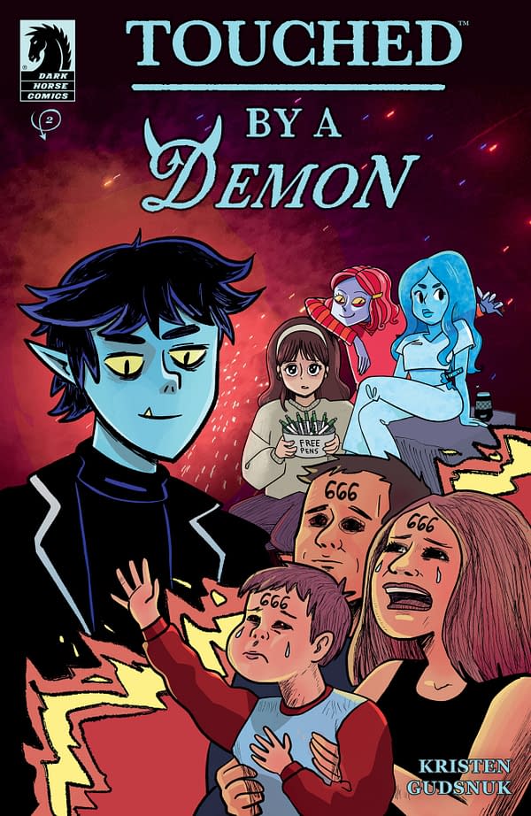 Cover image for TOUCHED BY A DEMON #2 KRISTEN GUDSNUK COVER