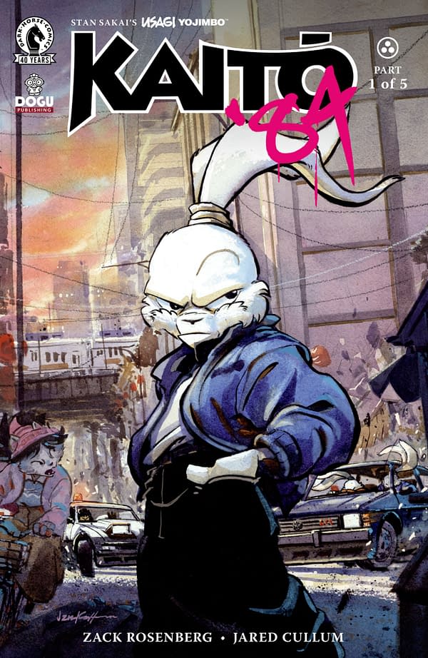 Cover image for USAGI YOJIMBO: KAITō '84 #1 JARED CULLUM COVER