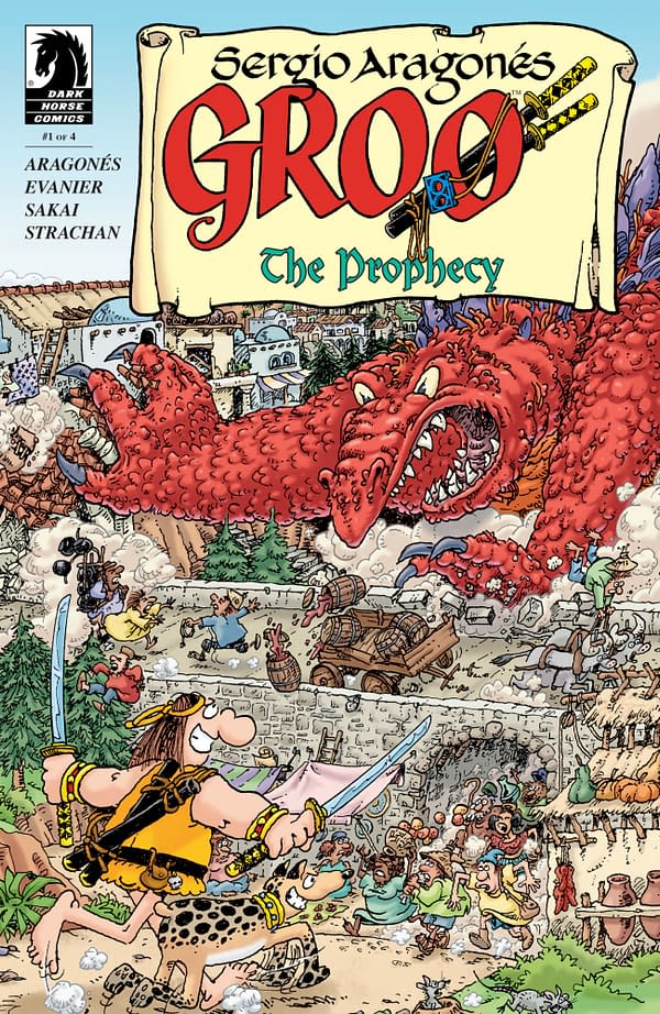 Cover image for GROO: THE PROPHECY #1 CARRIE STRACHAN COVER