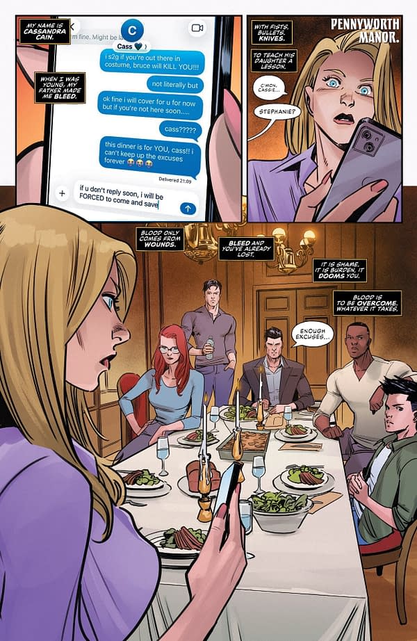 Interior preview page from Batgirl #18