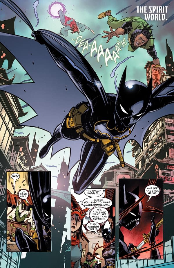 Interior preview page from Batgirl #18