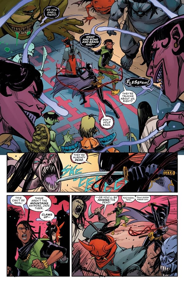 Interior preview page from Batgirl #18