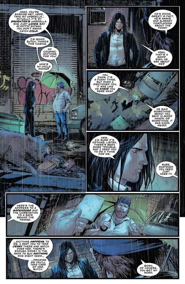 Interior preview page from The Darkness #4