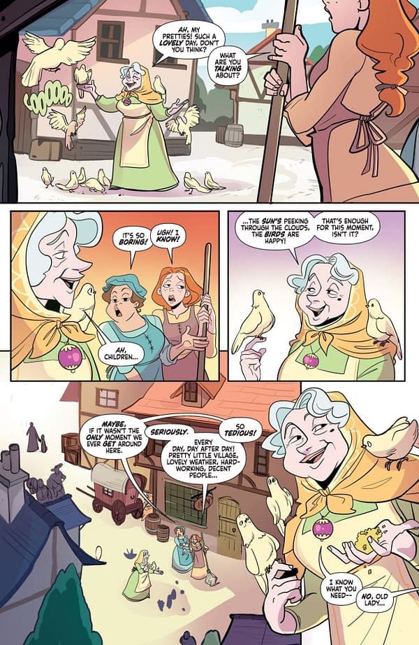 Interior preview page from Disney Villains: Gaston #1