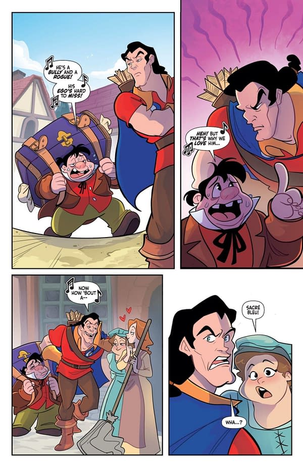 Interior preview page from Disney Villains: Gaston #1