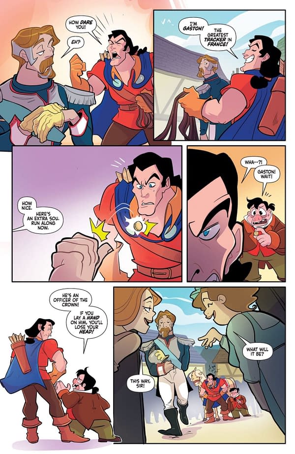 Interior preview page from Disney Villains: Gaston #1