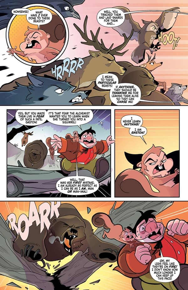 Interior preview page from Disney Villains: Gaston #2