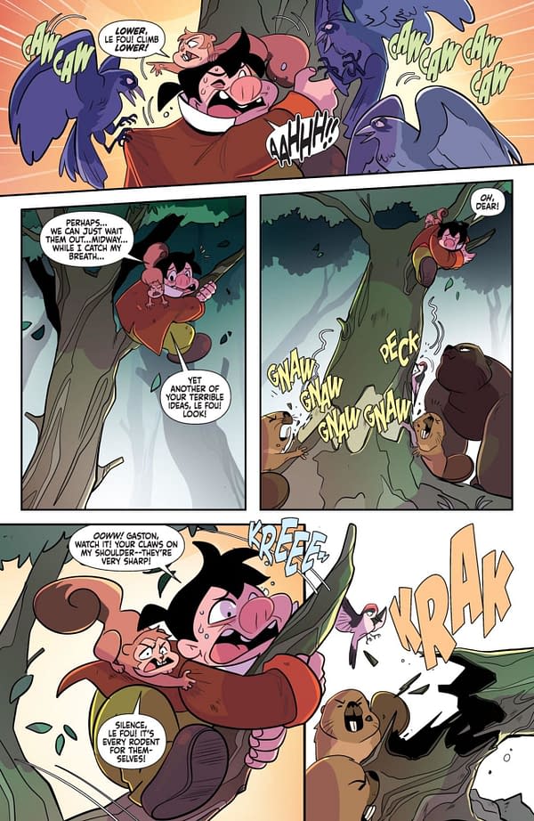 Interior preview page from Disney Villains: Gaston #2