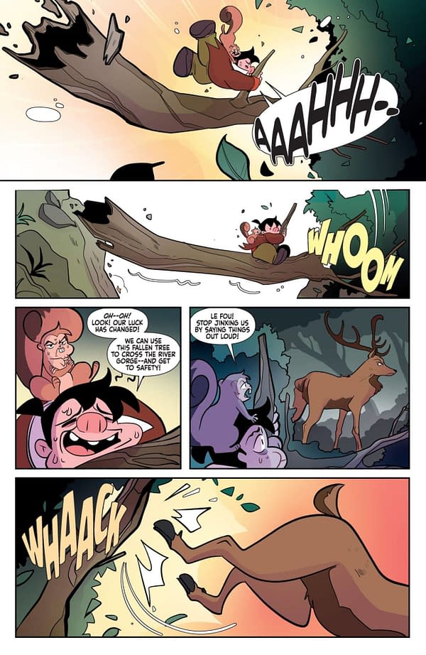 Interior preview page from Disney Villains: Gaston #2