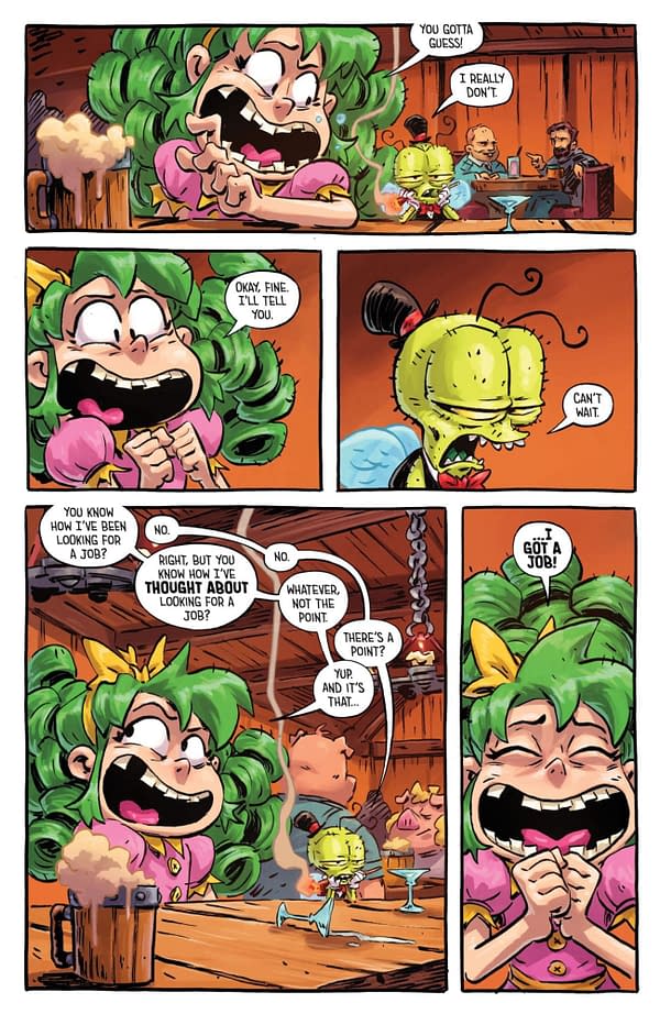 Interior preview page from I Hate Fairyland #49