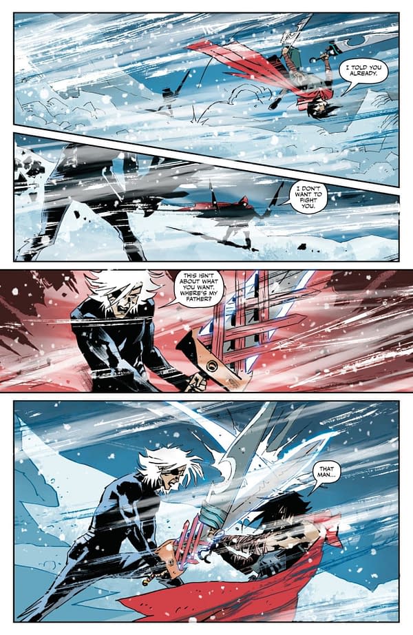 Interior preview page from Lost Fantasy #8