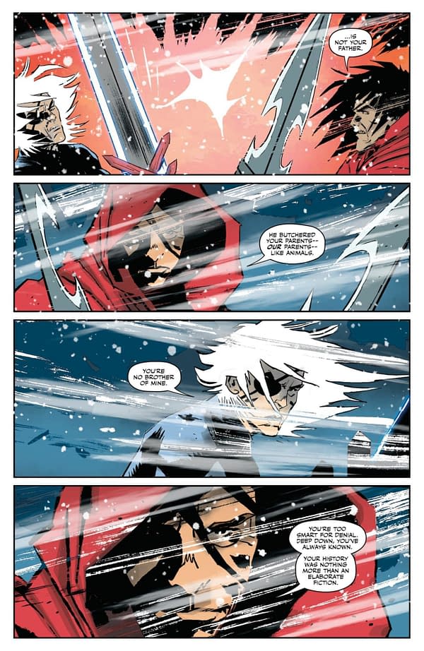 Interior preview page from Lost Fantasy #8