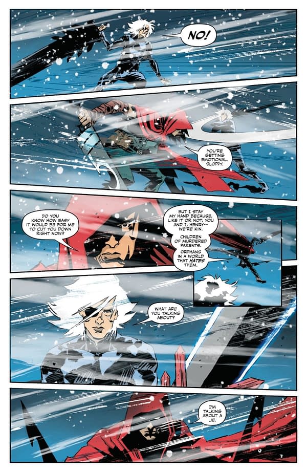 Interior preview page from Lost Fantasy #8