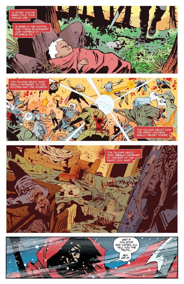 Interior preview page from Lost Fantasy #8