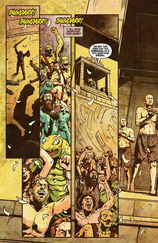 Interior preview page from Thundarr the Barbarian #2