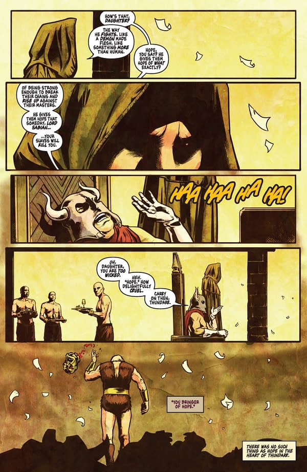 Interior preview page from Thundarr the Barbarian #2