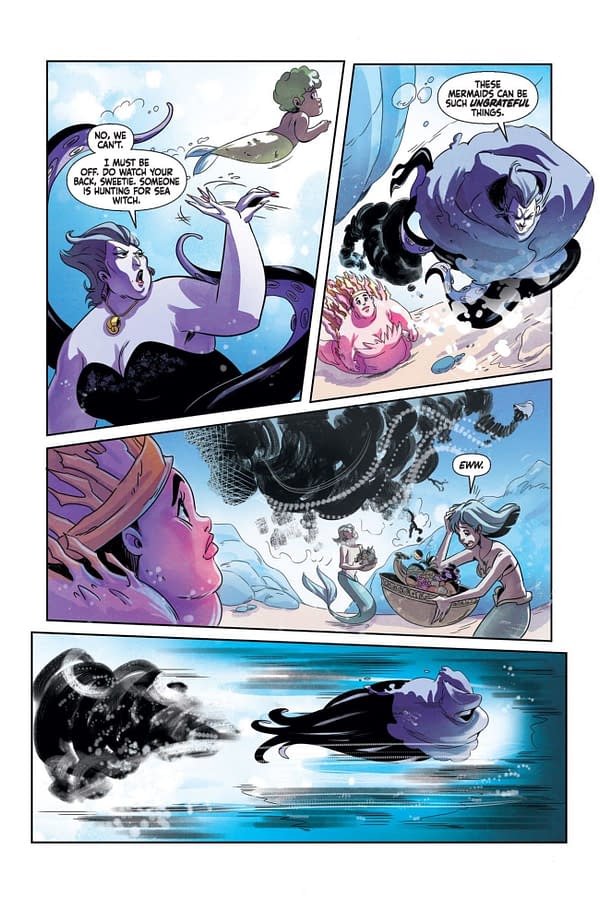 Interior preview page from Disney Villains: Ursula #2