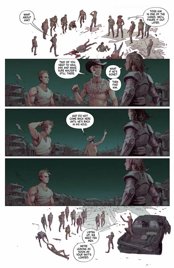 Interior preview page from White Sky #2