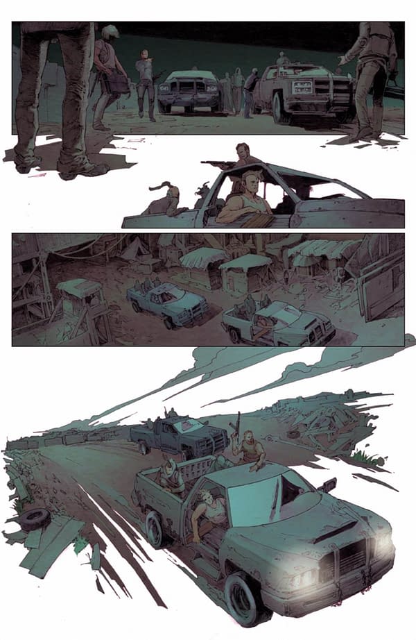Interior preview page from White Sky #2