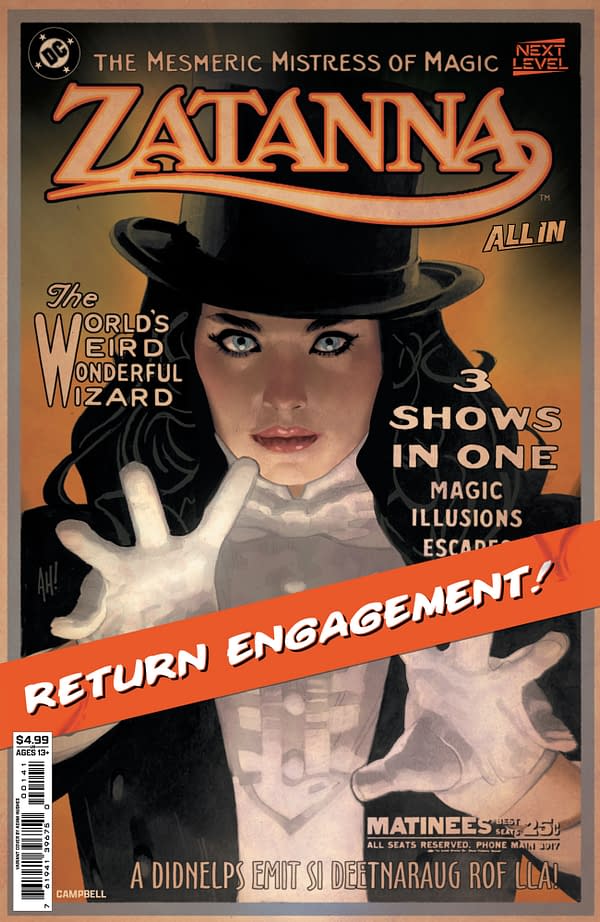 Cover image for Zatanna #1