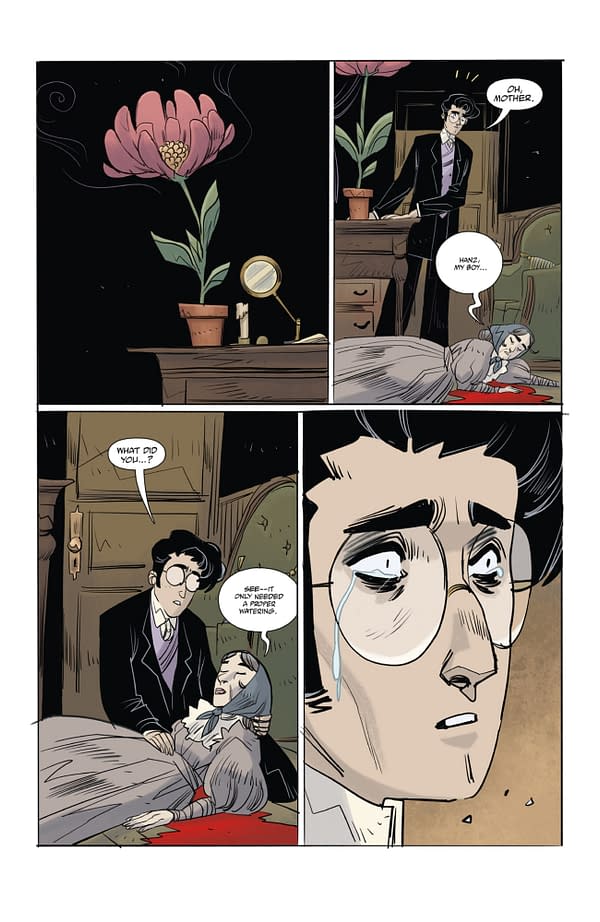 Interior preview page from LEONIDE THE VAMPYR: THE HOUSE OF YONDA #2 CLEM ROBINS COVER