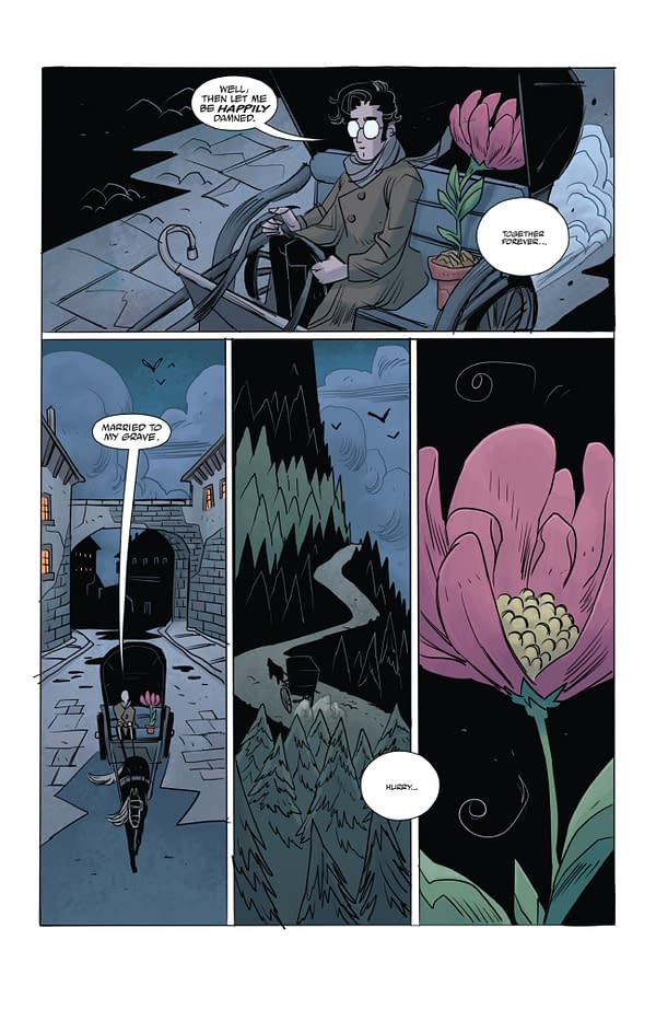 Interior preview page from LEONIDE THE VAMPYR: THE HOUSE OF YONDA #2 CLEM ROBINS COVER
