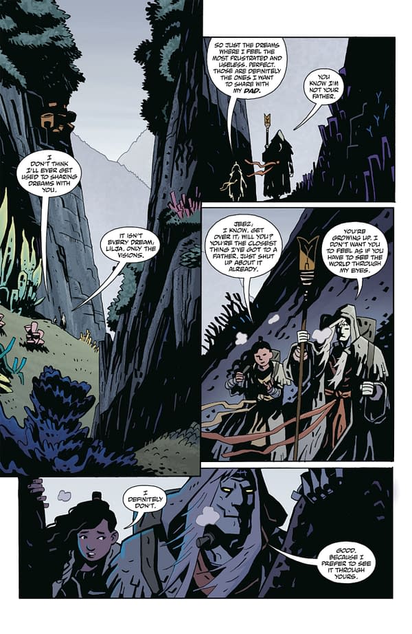 Interior preview page from FRANKENSTEIN: NEW WORLD - THE SPEED OF DARKNESS #1 PETER BERGTING COVER