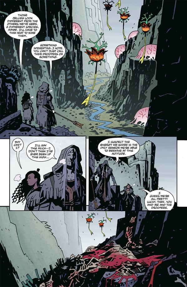 Interior preview page from FRANKENSTEIN: NEW WORLD - THE SPEED OF DARKNESS #1 PETER BERGTING COVER