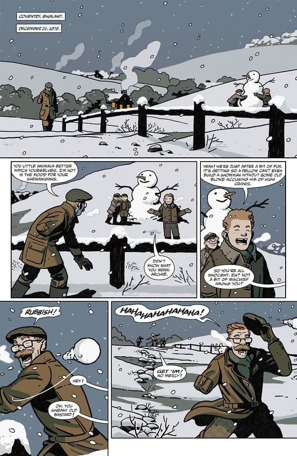 Interior preview page from HELLBOY IN LOVE: BLACK EYES CLEM ROBINS COVER