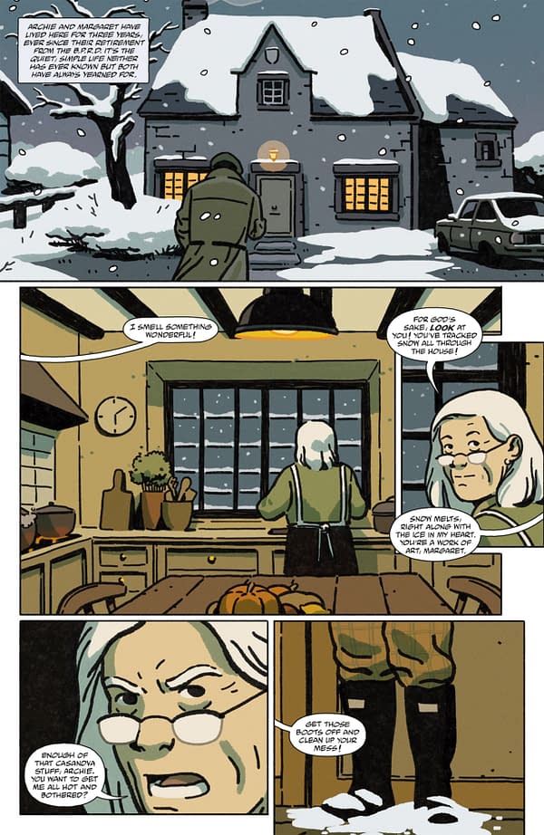 Interior preview page from HELLBOY IN LOVE: BLACK EYES CLEM ROBINS COVER