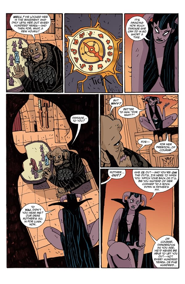 Interior preview page from THE CROWN: A TALE OF HELL #2 CLEM ROBINS COVER