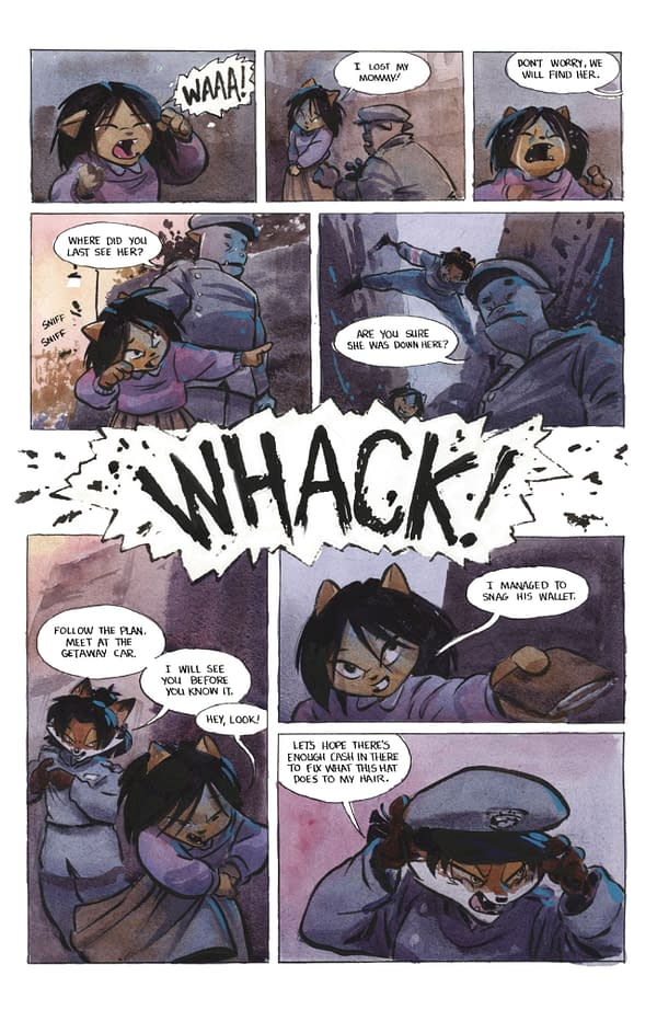 Interior preview page from USAGI YOJIMBO: KAITō '84 #2 JARED CULLUM COVER