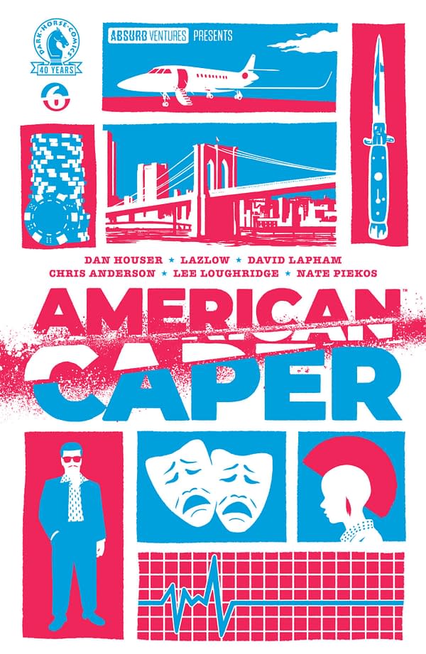 Cover image for AMERICAN CAPER #6 LEE LOUGHRIDGE COVER