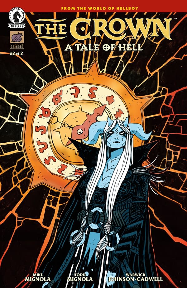 Cover image for THE CROWN: A TALE OF HELL #2 CLEM ROBINS COVER