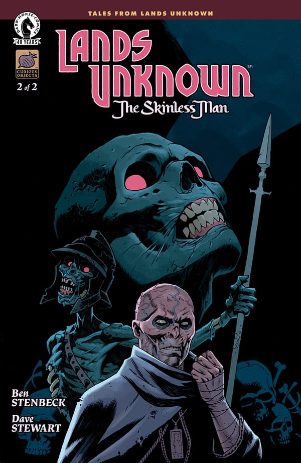 Cover image for LANDS UNKNOWN: THE SKINLESS MAN #2 CLEM ROBINS COVER