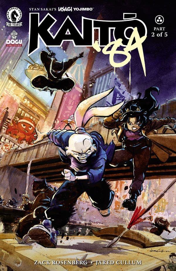 Cover image for USAGI YOJIMBO: KAITō '84 #2 JARED CULLUM COVER