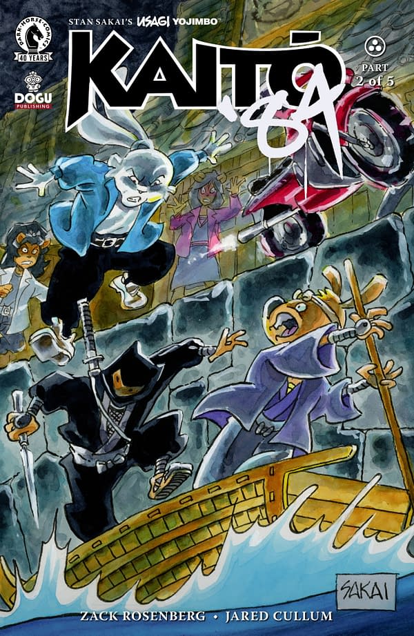 Cover image for Usagi Yojimbo: Kaito '84 #2 (CVR B) (Stan Sakai)