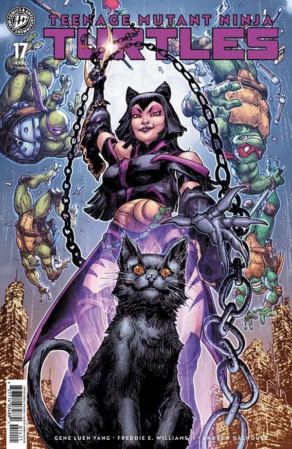 Cover image for TEENAGE MUTANT NINJA TURTLES #17 FREDDIE E. WILLIAMS II COVER