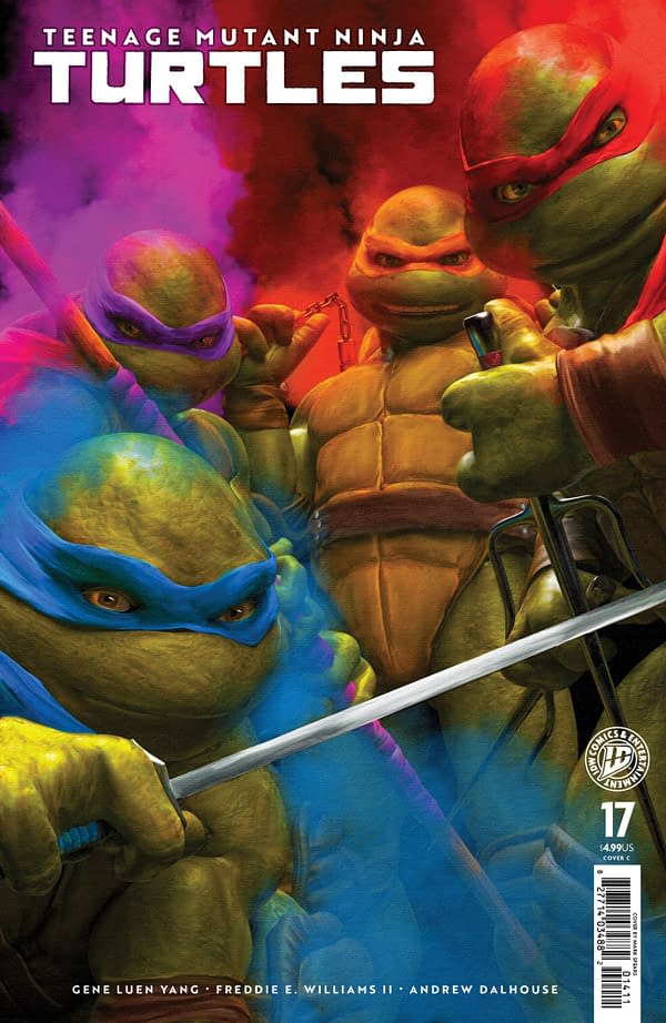 Cover image for Teenage Mutant Ninja Turtles #17 Variant C (Spears)
