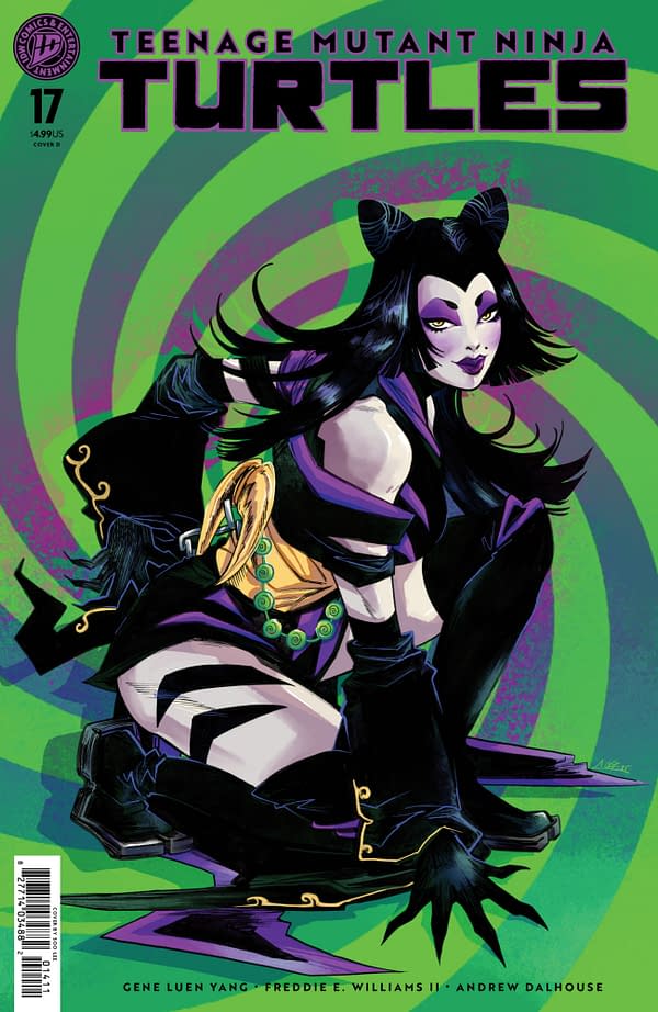 Cover image for Teenage Mutant Ninja Turtles #17 Variant D (Lee)