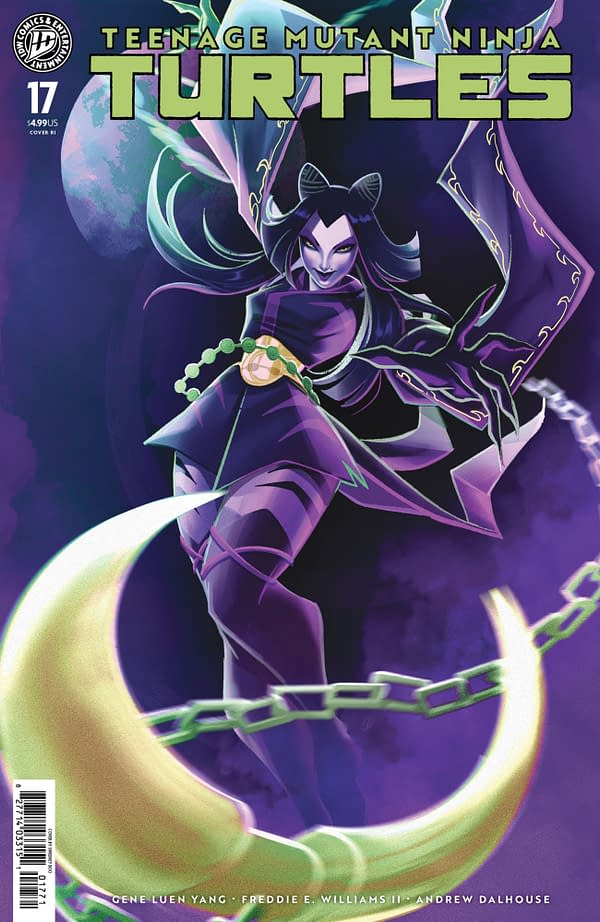 Cover image for Teenage Mutant Ninja Turtles #17 Variant RI (50) (Boo)